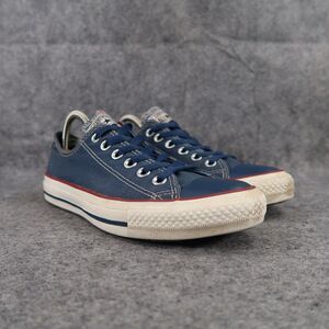 Converse Shoes Womens 7 Sneakers Lifestyle Chuck Taylor Low Blue Canvas Classic